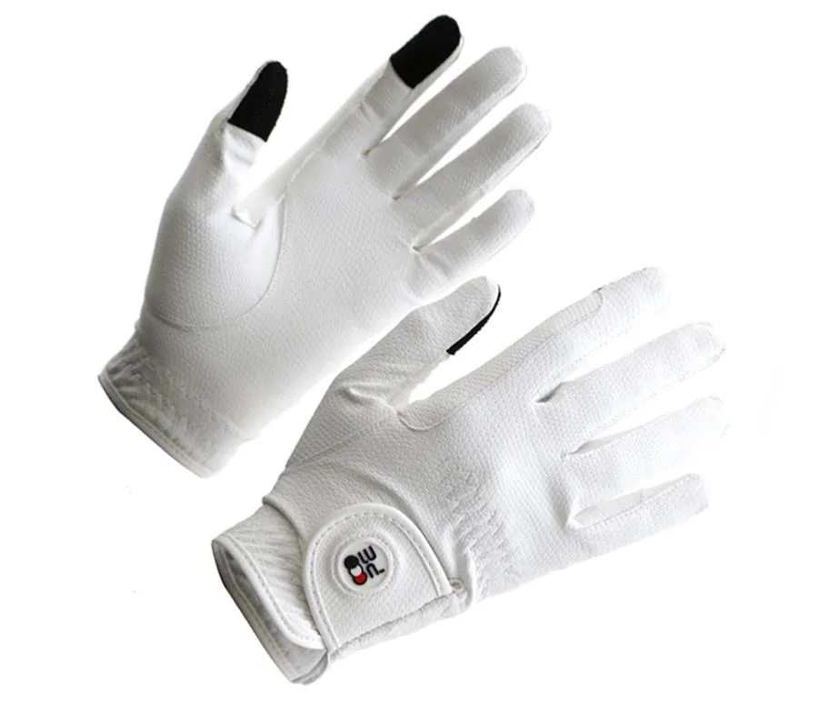 PEI Metaro Riding Gloves - White