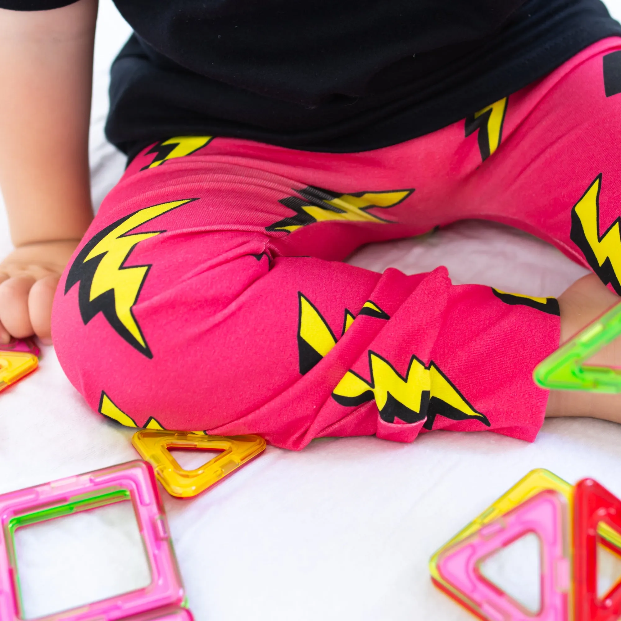 Pink Bolt Leggings