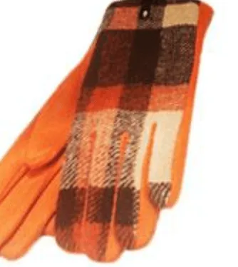 Plaid Gloves