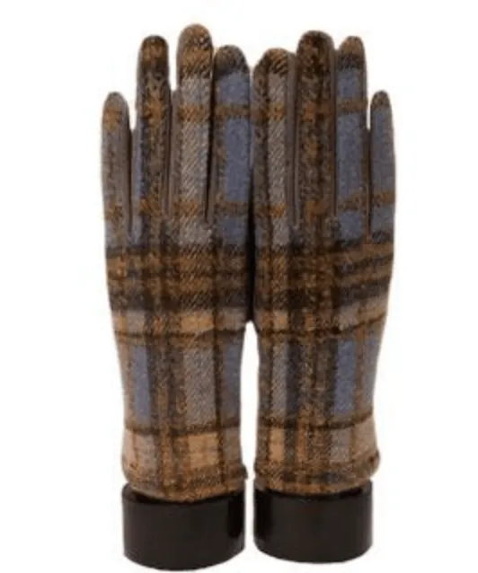 Plaid Gloves