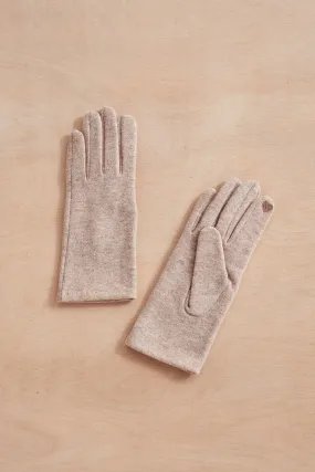 Plain Gloves | Camel