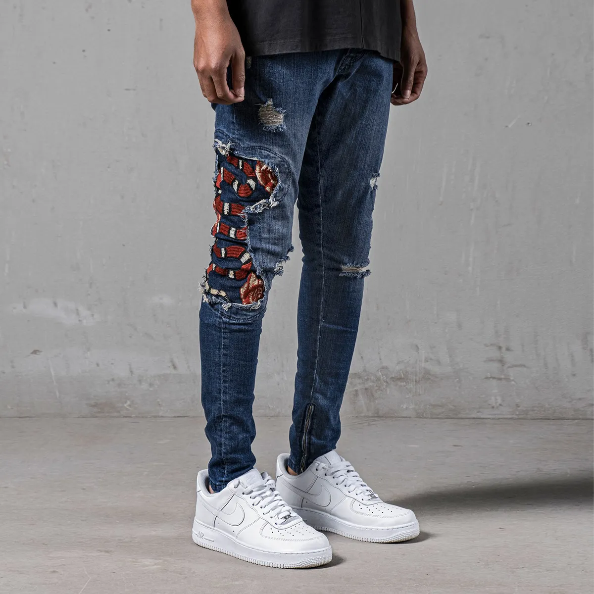 Red Snake Jeans