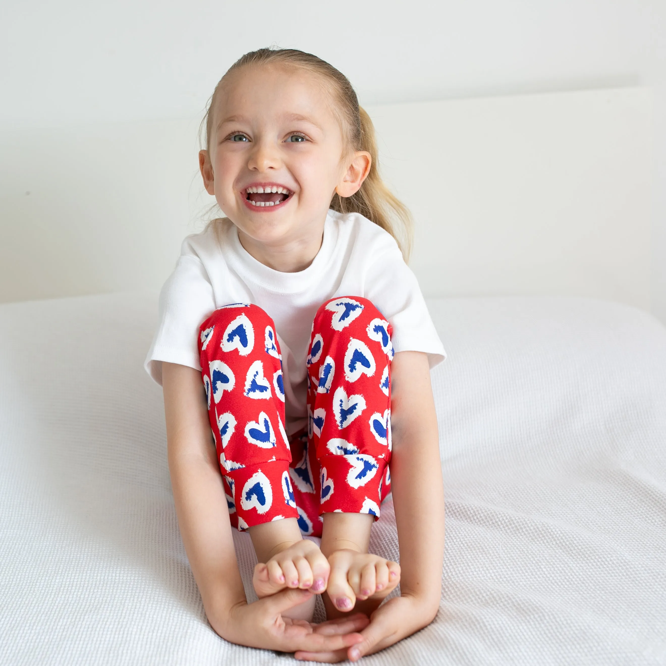 Royal heart Leggings