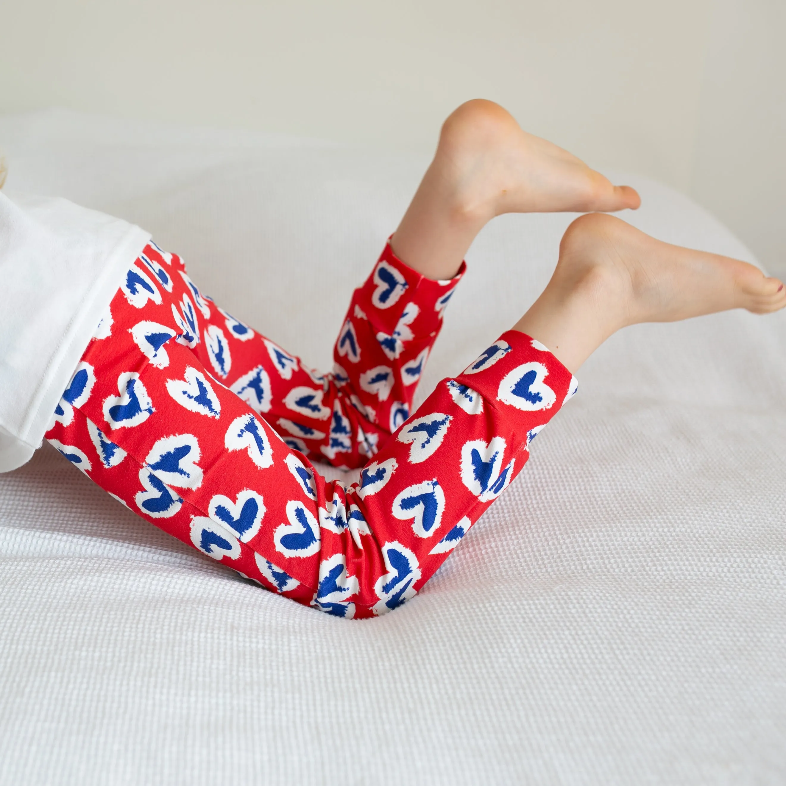 Royal heart Leggings