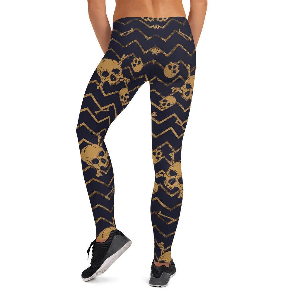 Sacred Skull & Bones Leggings