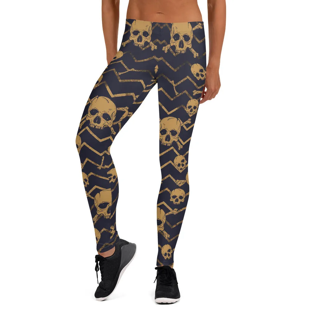 Sacred Skull & Bones Leggings