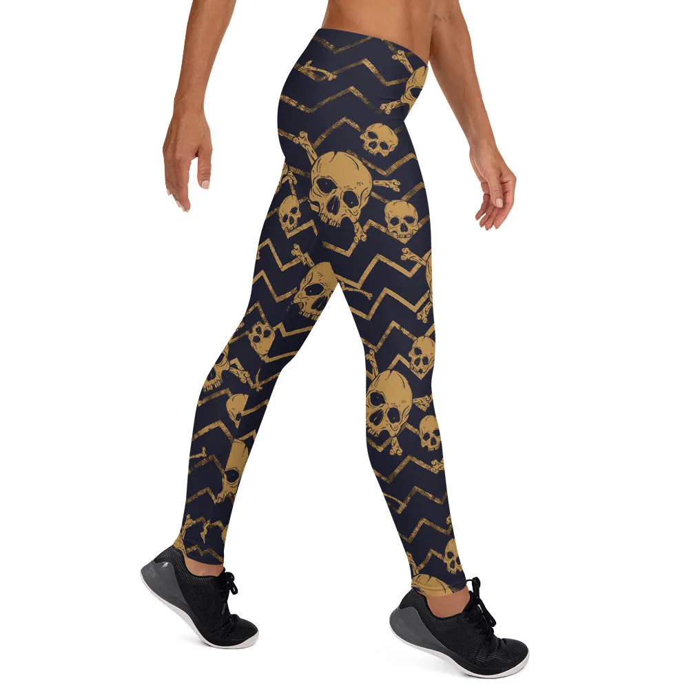 Sacred Skull & Bones Leggings