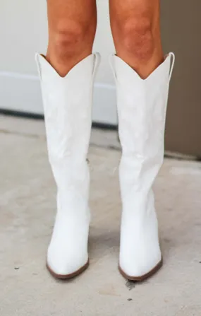 The Brandy Boot (White)