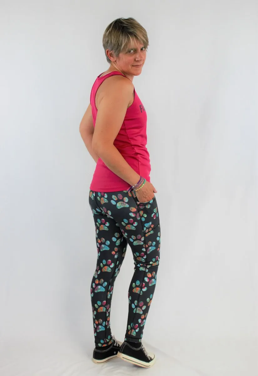 Unisex Leggings | Inca Paw Pad