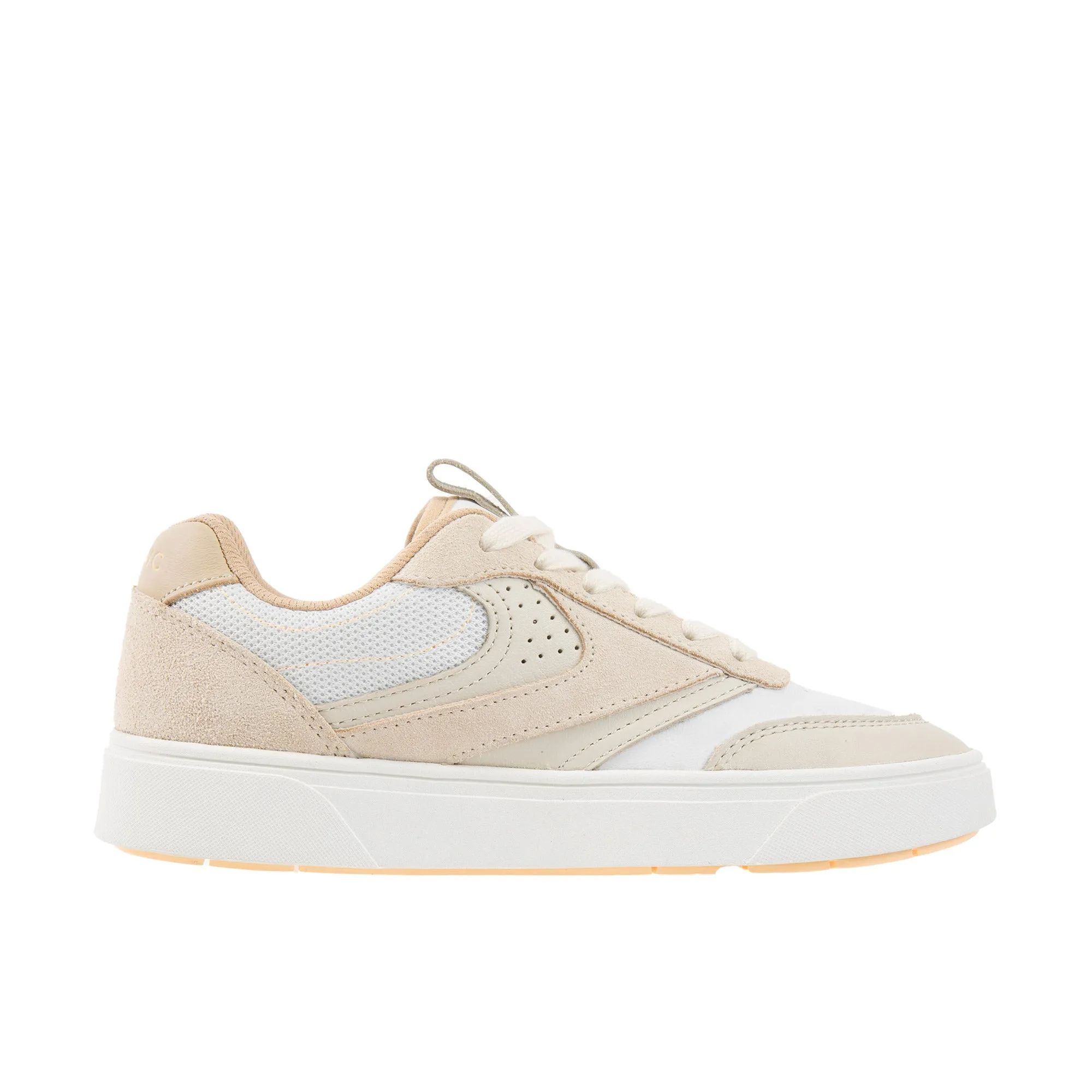 Vionic Womens Karmelle Sneaker Cream White