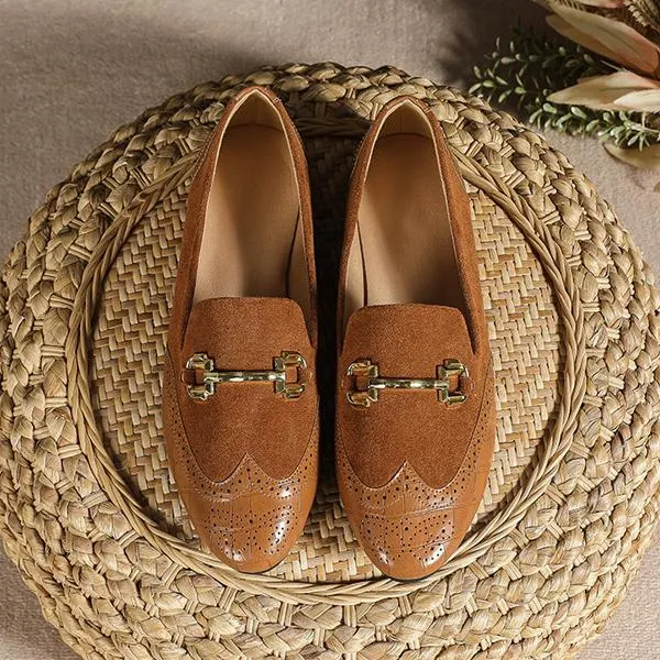 Women's Casual Elegant Flat Loafers Peas Shoes 49130957S