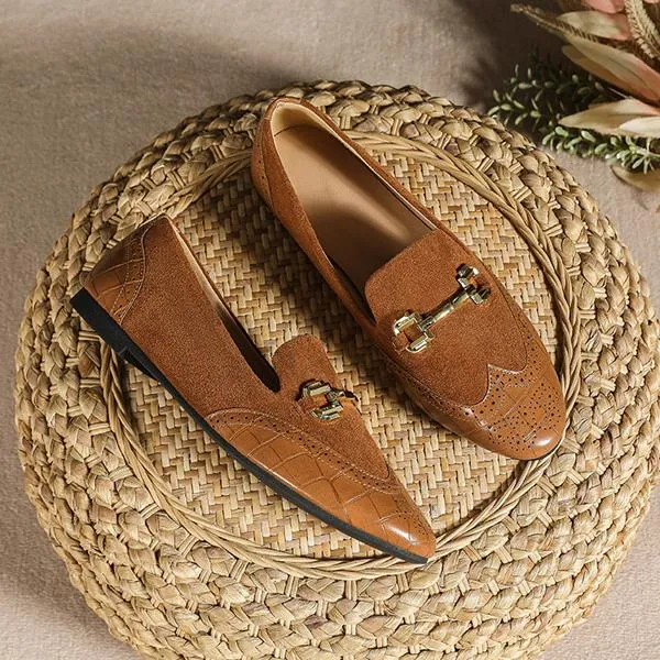 Women's Casual Elegant Flat Loafers Peas Shoes 49130957S