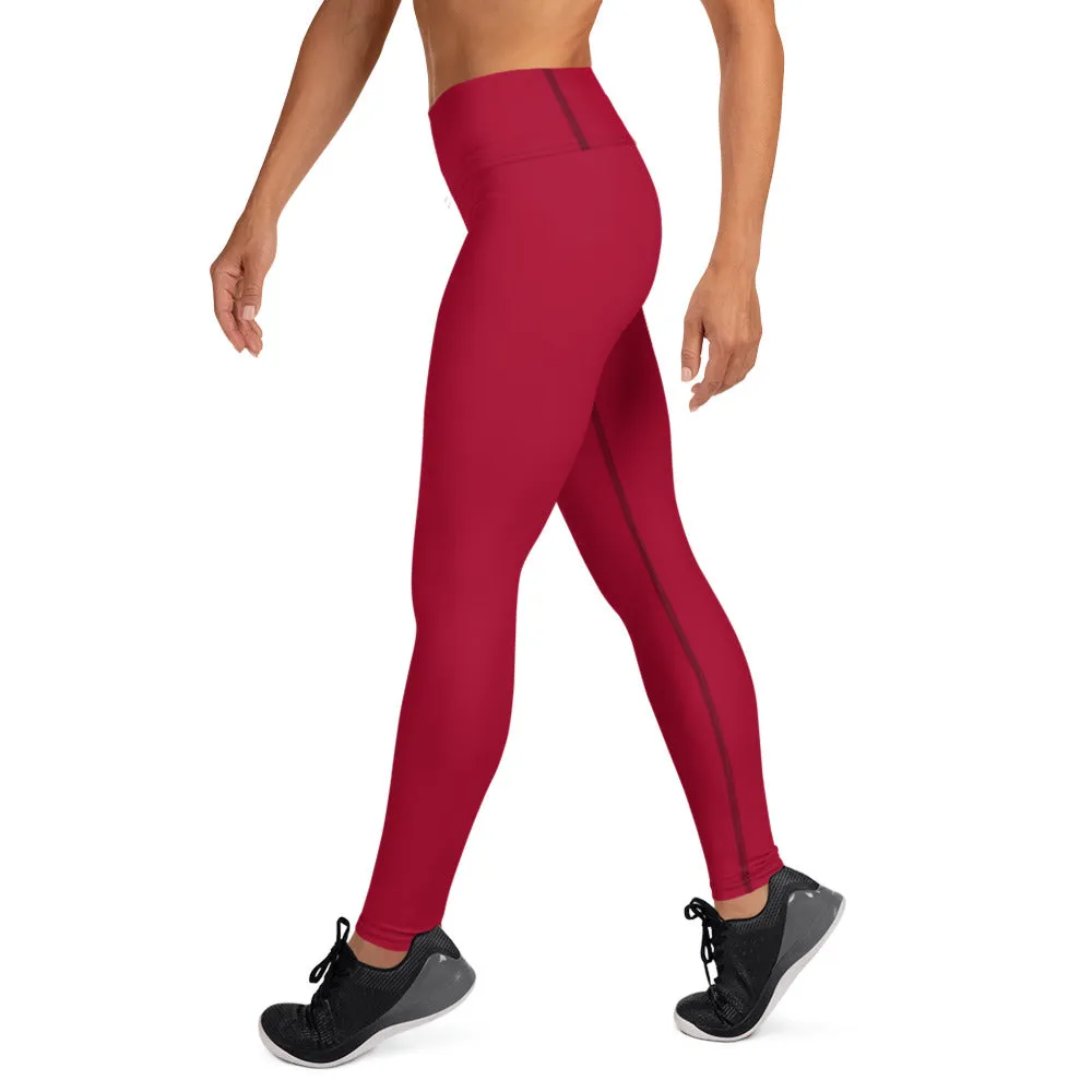 Yoga Leggings Carmine