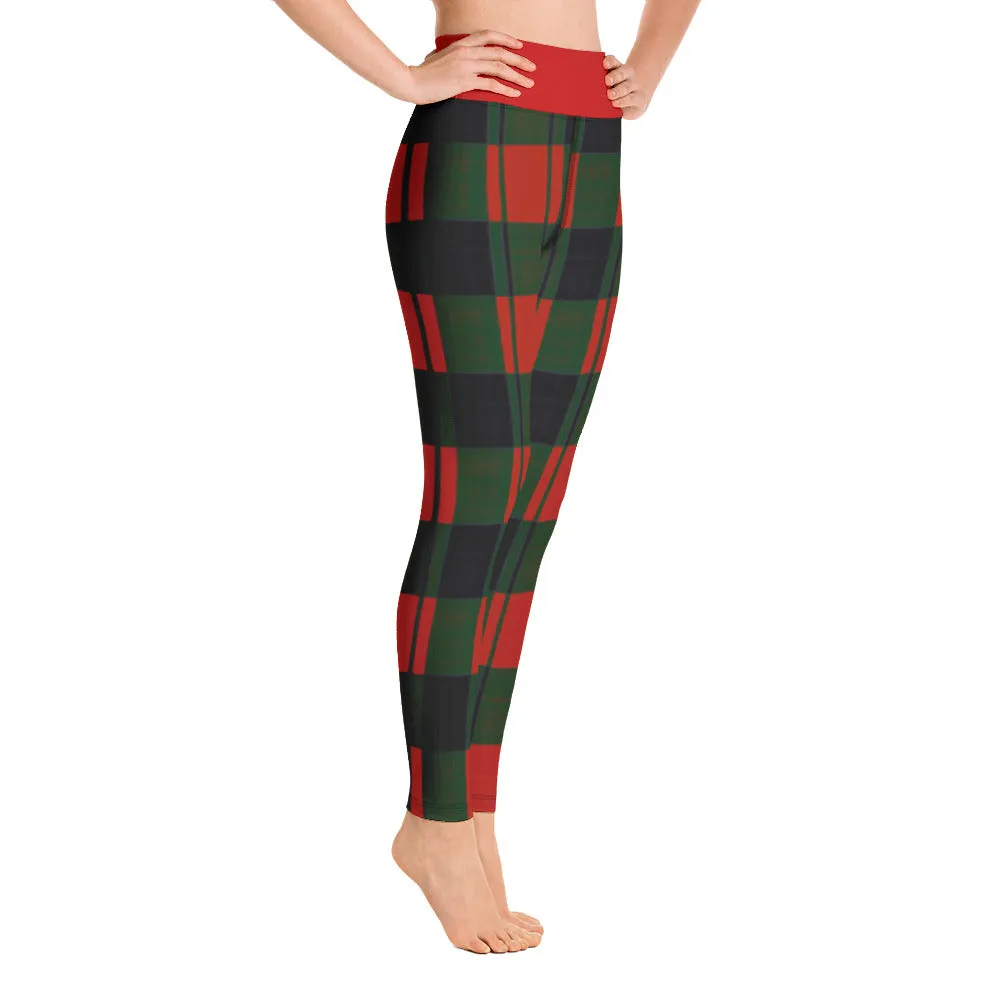 Yoga Plaid Leggings