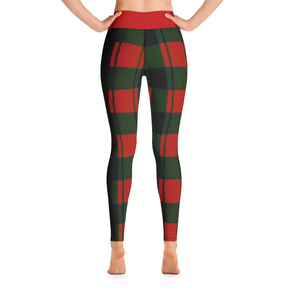 Yoga Plaid Leggings